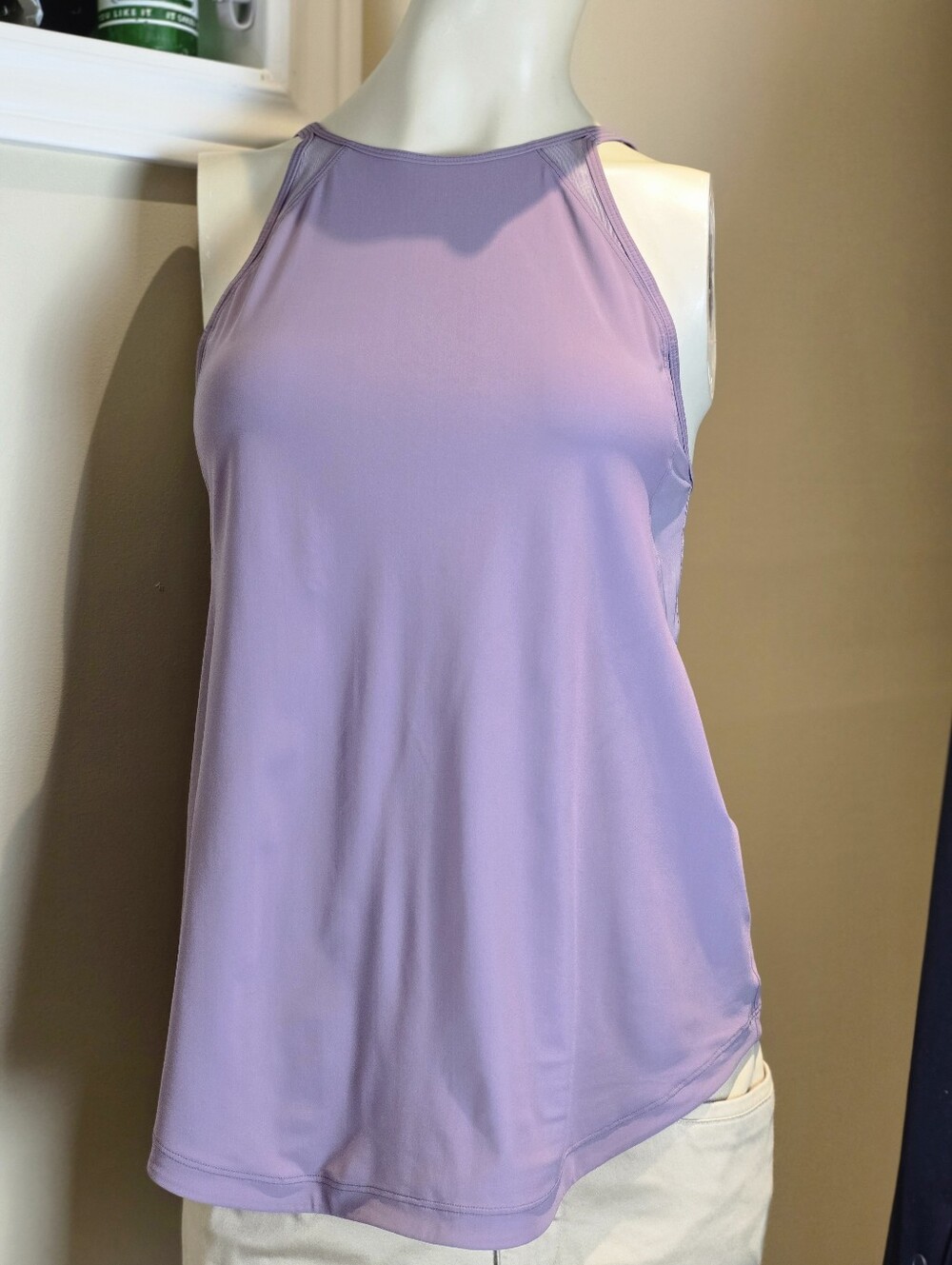 Size 6 Lululemon Run Off-Route Tank In Frosted Mulberry